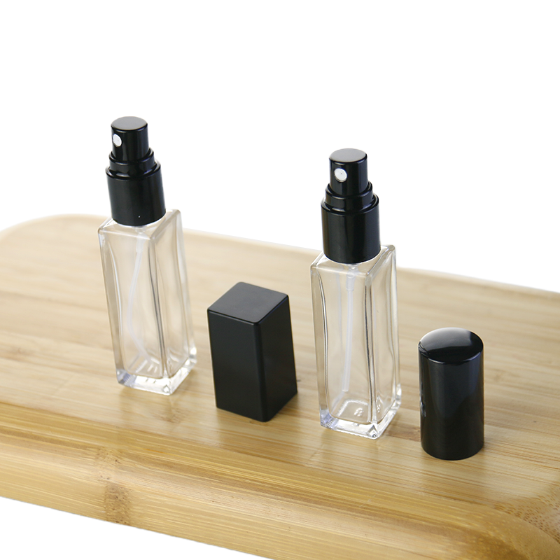 Matte Black Spray Bottles Supplier - 5ml-10ml Square Fine Mist Perfume Bottles