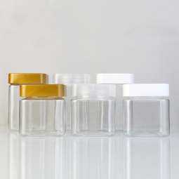 Square Plastic Jars Factory - 250ml-360ml Food Grade Plastic Pot