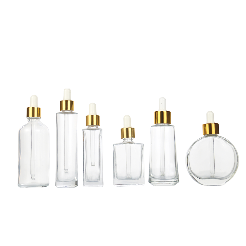 Square Glass Dropper Bottles Factory - Luxury 30ml-50ml Essential Oil Bottles