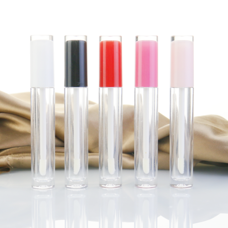 Lip Gloss Tube Supplier - OEM Clear PETG 5ml Liquid Lipstick Tubes