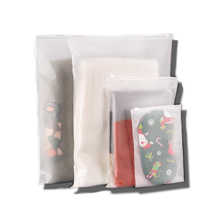 Ziplock Bags Manufacturer - Matte Frosted Biodegradable Plastic Packaging Bags
