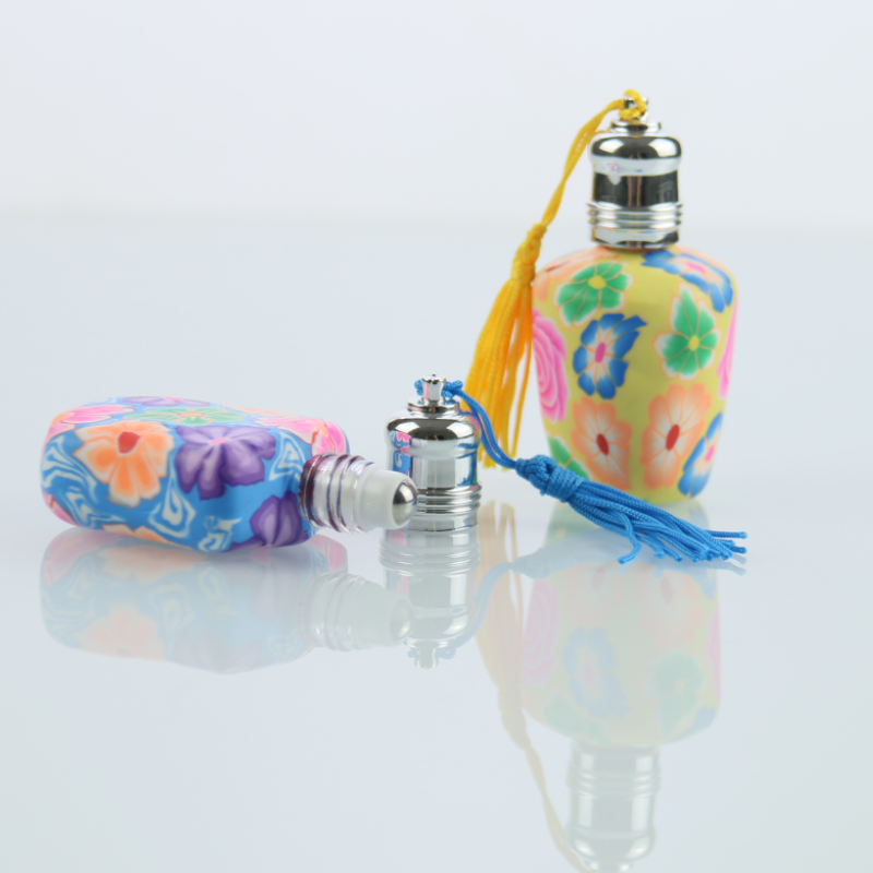 Ceramic Roller Bottles Supplier - 20ml Aromatherapy Glass Bottles with Roll Balls