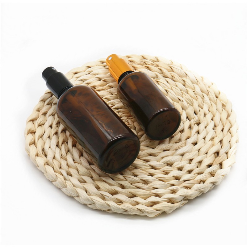 Glass Spray Bottles Manufacturer - 5ml-100ml Amber Fine Mist Cosmetic Bottles