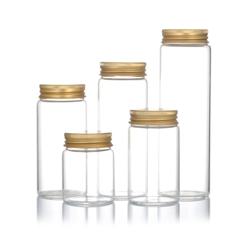 Bamboo Lid Glass Jars Supplier - 250ml-1L Food Grade Canister Jars