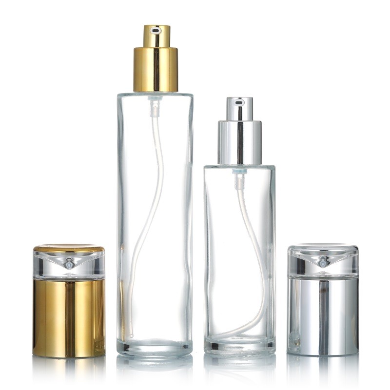 Water Drop Glass Bottles Factory - 60ml-100ml Frosted Perfume Lotion Bottles