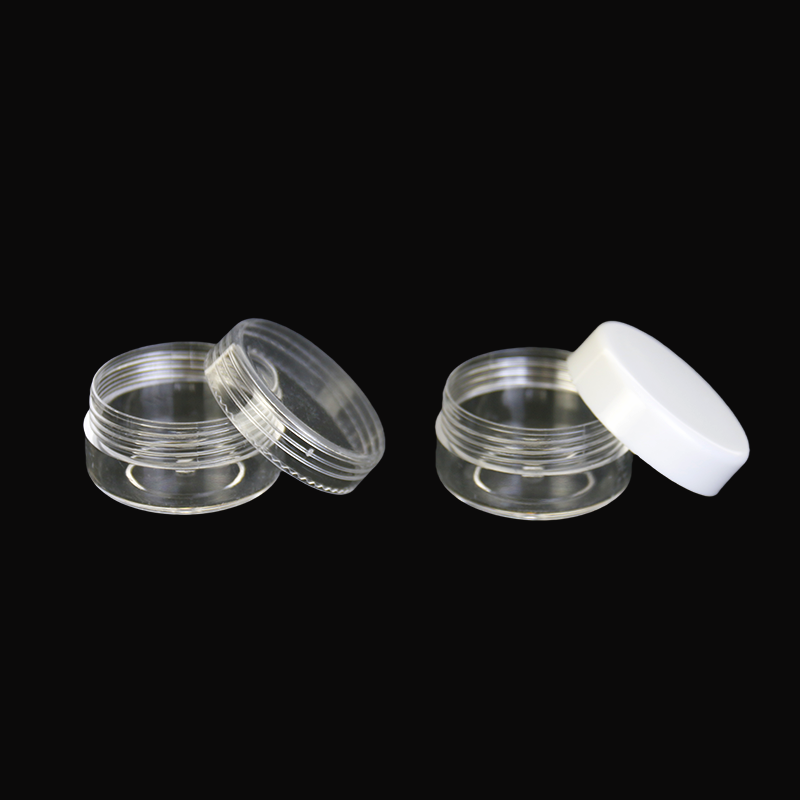 Plastic Cream Jars Supplier - 3g-20g Body Butter Balm Jars with Colorful Lid