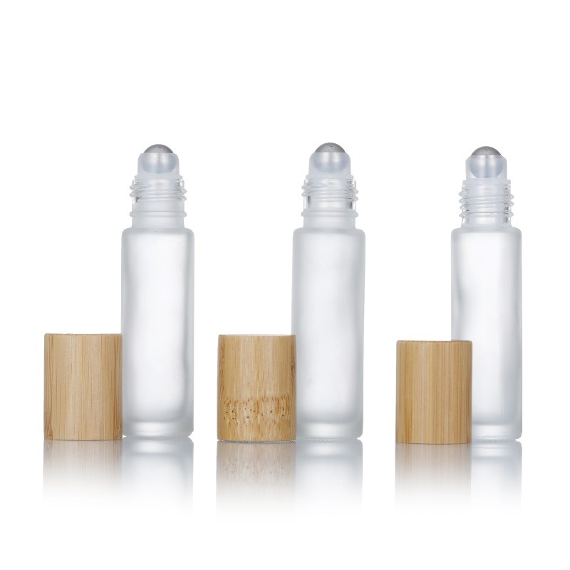 Bamboo Lid Glass Bottles Manufacturer - Eco-friendly 5ml-10ml Roll On Bottles