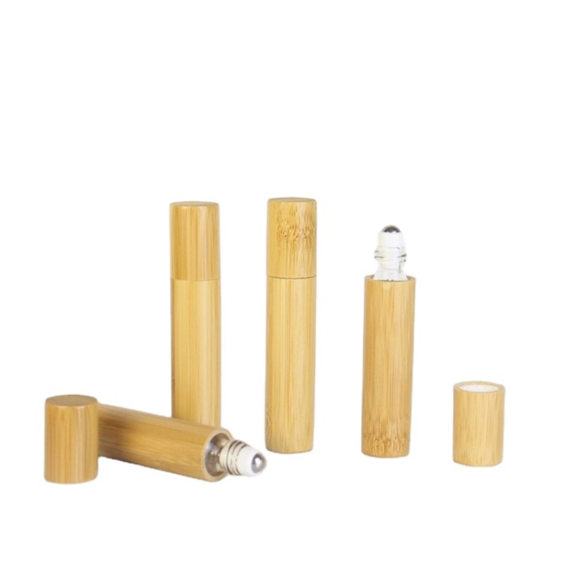 Bamboo Roll On Bottles Factory - 5ml-10ml Essential Oil Perfume Bottles