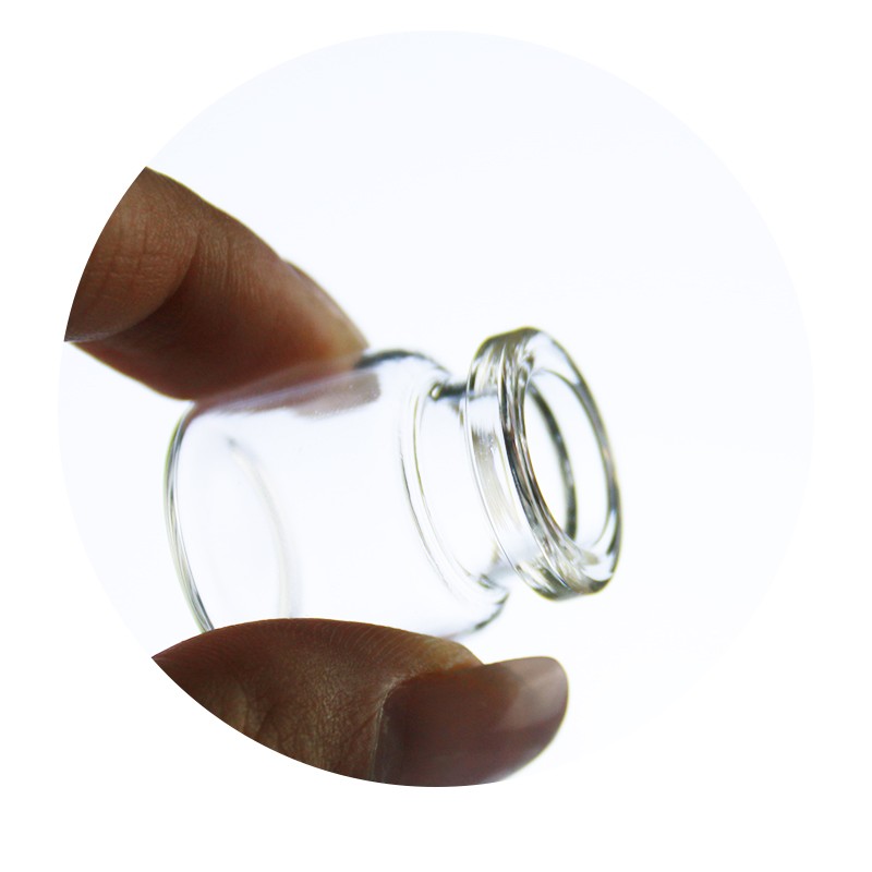 Mini Glass Vials Manufacturer - 5ml-60ml Clear Wishing Bottle with Cork