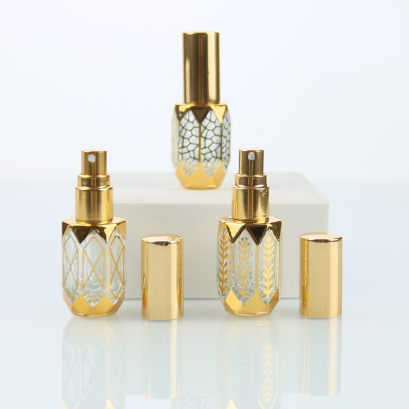 UV Coated Perfume Bottles Factory - 6ml Arabian Attar Essential Oil Bottle