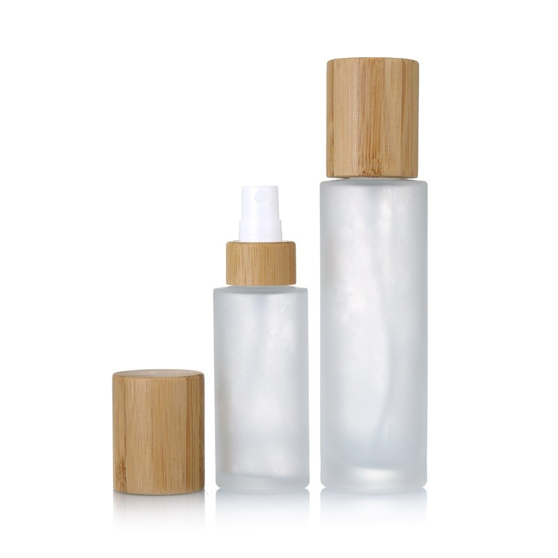 Bamboo Spray Bottle Supplier - 20ml-120ml Bamboo Pump Bottle with Cap