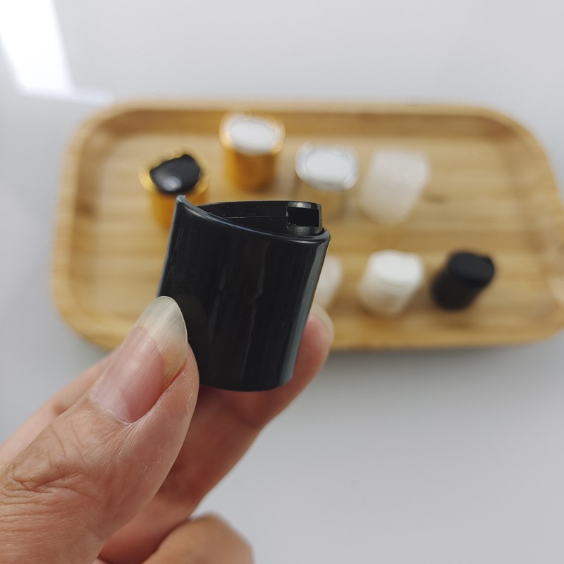 Plastic Bottle Cap Supplier - 20/410-28/410 Twist Top Gold Disc Cap