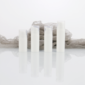 Airless Cream Bottles Factory - 5ml-15ml White Plastic Travel Pump Bottles