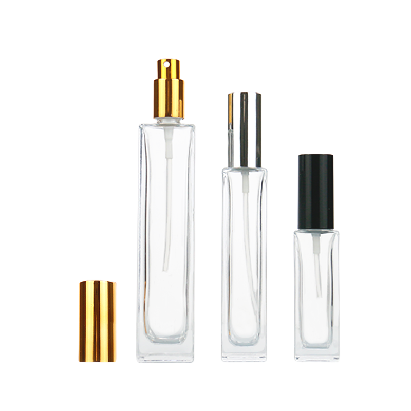 Square Spray Bottles Factory - 10ml-100ml Fine Mist Glass Perfume Bottles