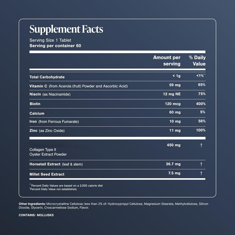 Biotin Tablets Manufacturer - Private Label Hair Growth Formula with Vitamins & Minerals