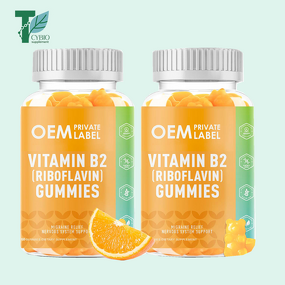 Riboflavin Gummies Manufacturer - Private Label 500mg Vegan Vitamin B2 for Energy & Nervous System Support
