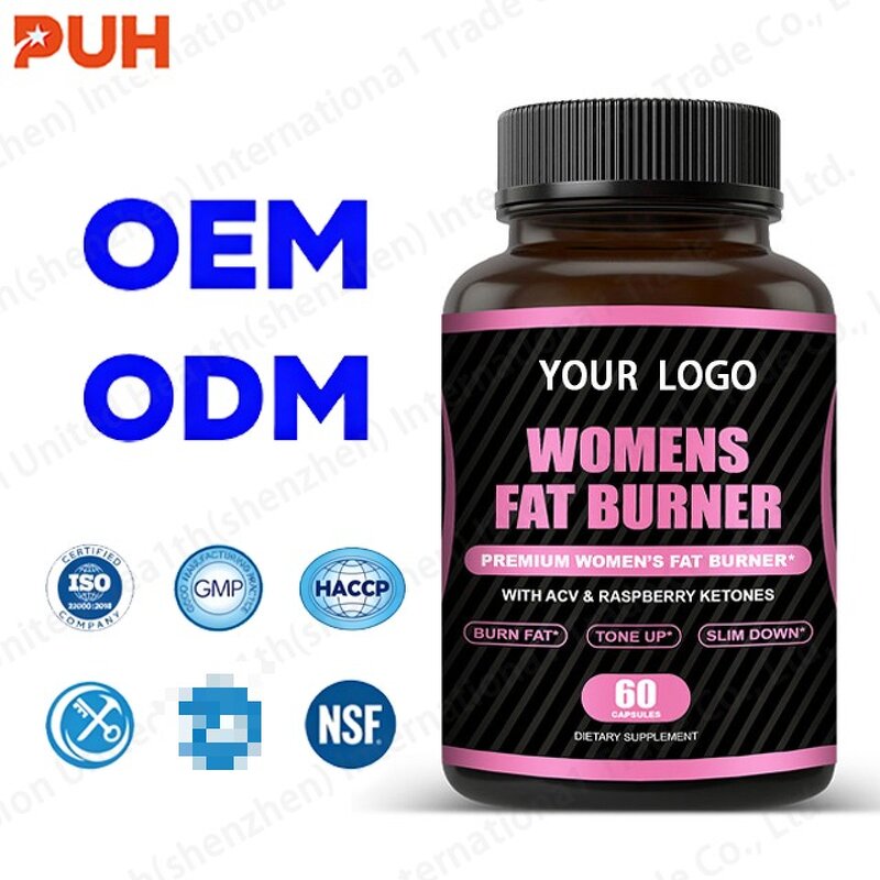 Fat Burner Tablets Manufacturer - 100% Natural Belly Firming with Ketones & ACv, 60 Count