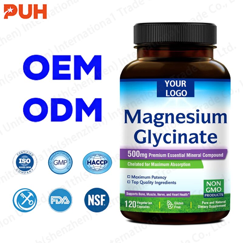 Magnesium Complex Capsules Manufacturer - OEM Chelated for Maximum Absorption, Supports Muscle Joint Heart Health
