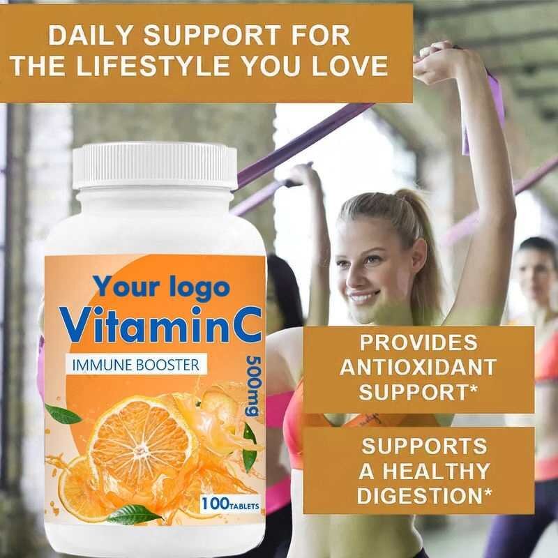 Chewable Vitamin C Tablets Manufacturer - 1000mg Immune Support, 100 Tablets