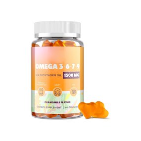 Omega 3 Gummies Manufacturer - Omega 3 6 7 9 with Sea Buckthorn & Probiotics for Women