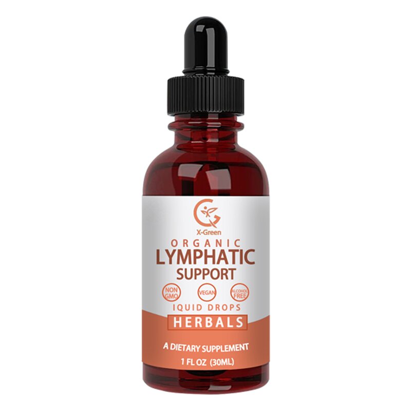 Lymphatic Cleanse Supplement Manufacturer - Immune Support Drops with Natural Herbs