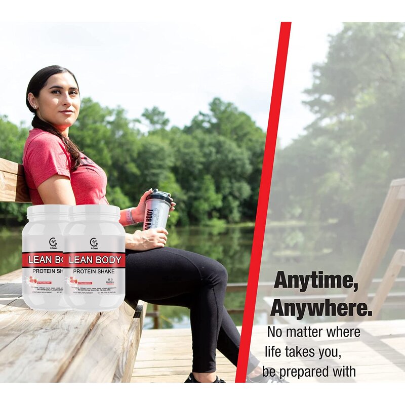 Protein Shake Manufacturer - OEM Fat Burning Meal Replacement with Strawberry Flavor