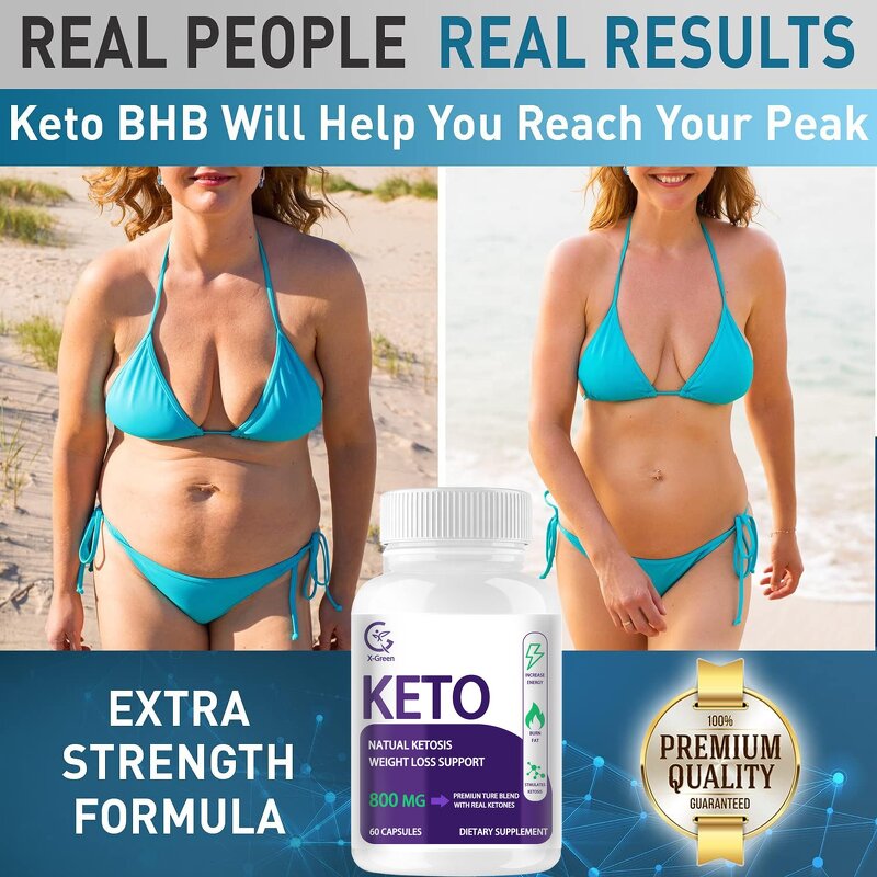 Keto BHB Diet Pills Manufacturer - High Strength with Bioperine for Enhanced Absorption, Vegan Capsules, Custom OEM