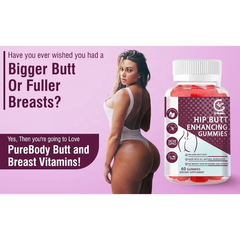 Butt Enhancement Gummies Manufacturer - Custom OEM Formula for Fuller & Firmer Buttocks