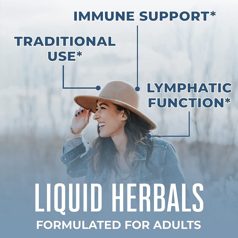 Lymphatic Support Drops Manufacturer - Organic Lymph Detox Liquid for Immune Support
