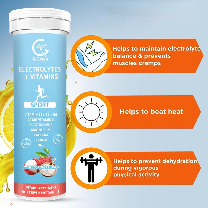 Electrolyte Tablets Manufacturer - Post-Workout Recovery with Amino Acids & Mixed Flavors