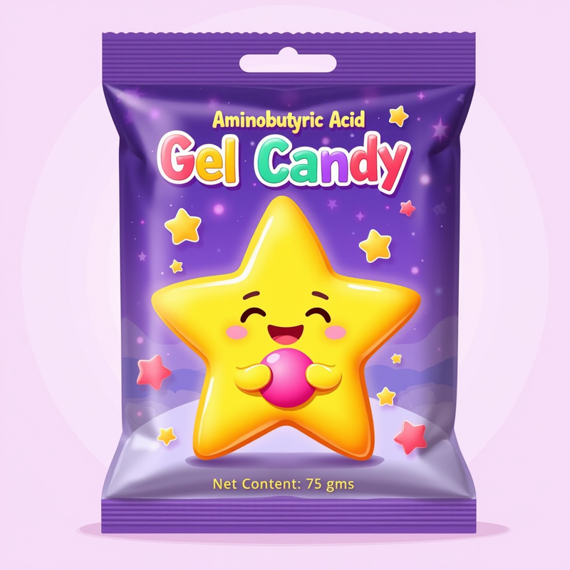 Aminobutyric Acid Gel Candy Manufacturer - Customized Soft Candy
Customized Aminobutyric Acid Gel Candy - Soft Candy Manufacturer