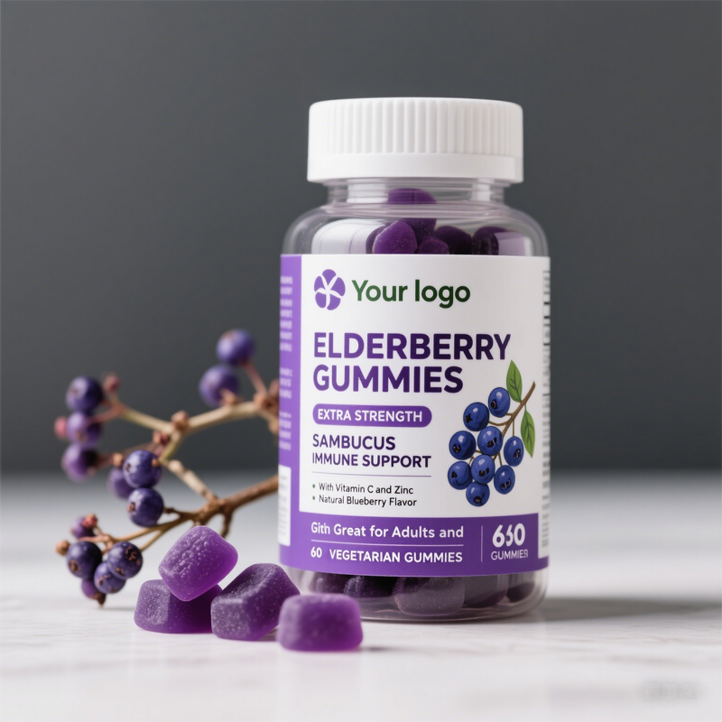 Blueberry Flavored Vitamin C Soft Candy Manufacturer - Organic Nutritional Daily Supplement