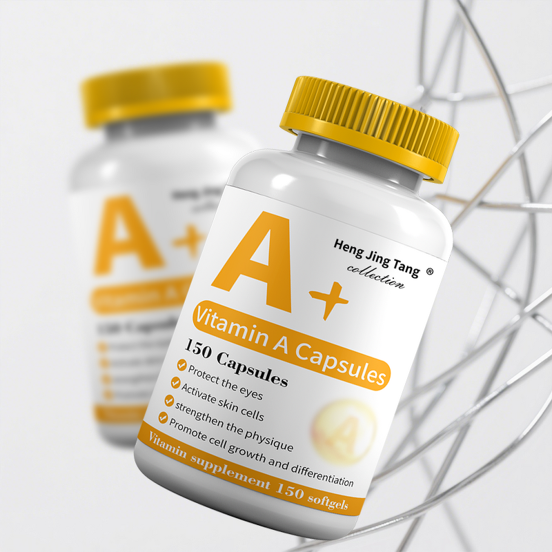 Vitamin A Softgel Capsules Manufacturer - Skin Care Supplement for Face and Eyes