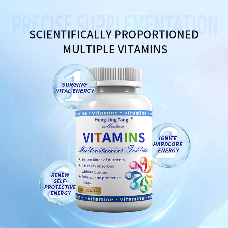 High Content Multivitamin Tablets Manufacturer - Nutritional Supplement for Adult Skin Health Protection