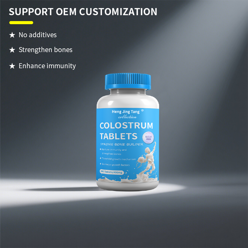 Colostrum Calcium Tablets Manufacturer - OEM Supplements for Bone Growth in Children & Adults