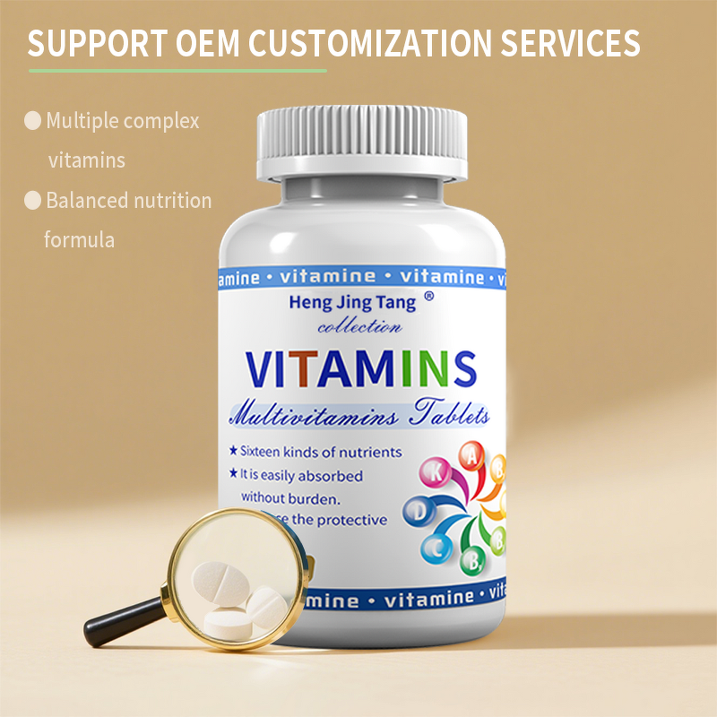 High Content Multivitamin Tablets Manufacturer - Nutritional Supplement for Adult Skin Health Protection