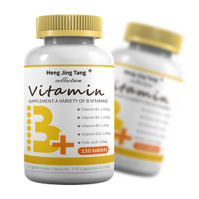 Vitamin B Complex Tablet Manufacturer - HALAL Certified Bulk B1 B6 B12 Supplement