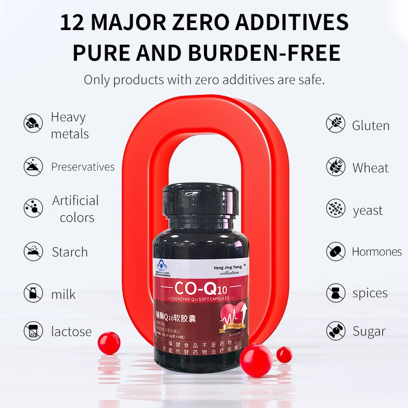 CoQ10 Soft Capsules Manufacturer - HALAL Supplement 500mg & 600mg for Adults