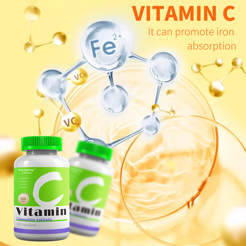 Vitamin C Antioxidant Tablets Manufacturer - GMP Certified Food Grade 100 Count for Adults