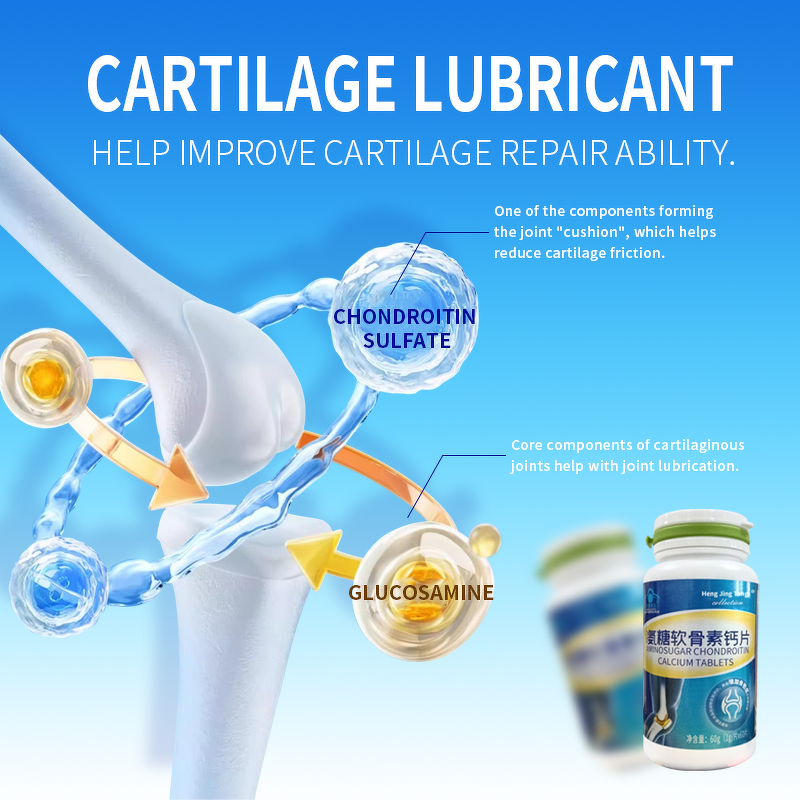 Aminoglucose Chondroitin Calcium Tablets Manufacturer - Aminosugar for Lumbar Disc Herniation Discomfort Relief