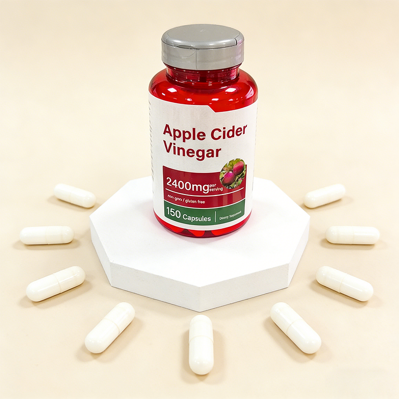 Apple Cider Vinegar Capsules Manufacturer - Sugar-Free Vegan Herbal Supplements for Weight Management