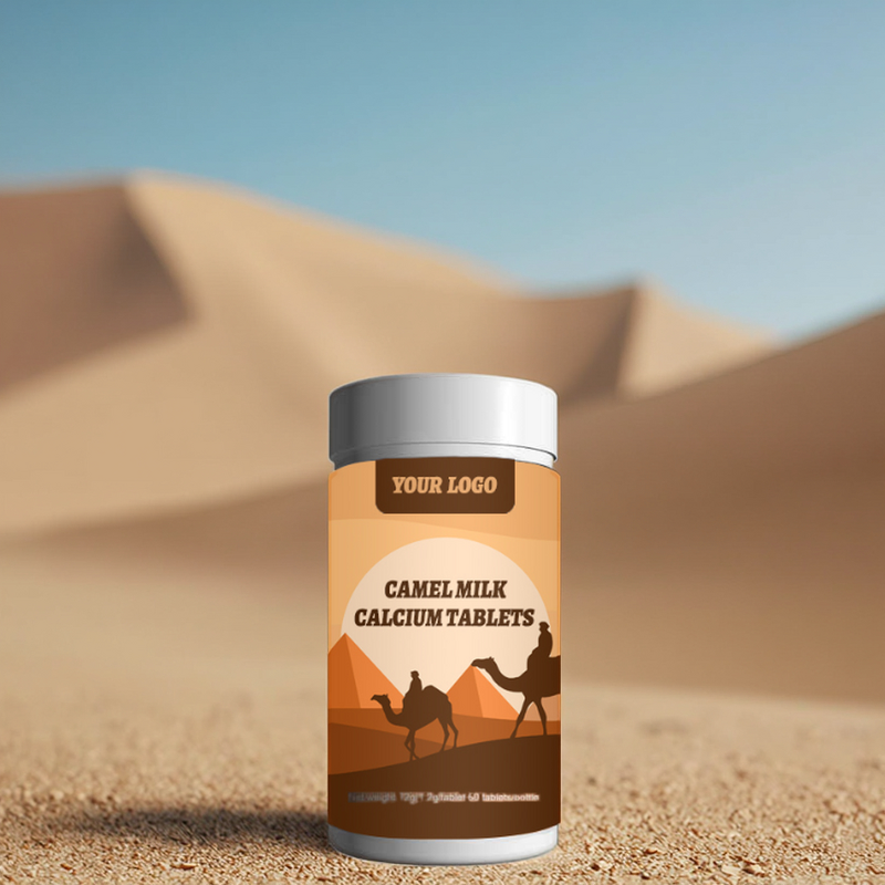 Camel Milk Calcium Chewable Tablets Manufacturer - OEM Production for Adults Bone Density Health