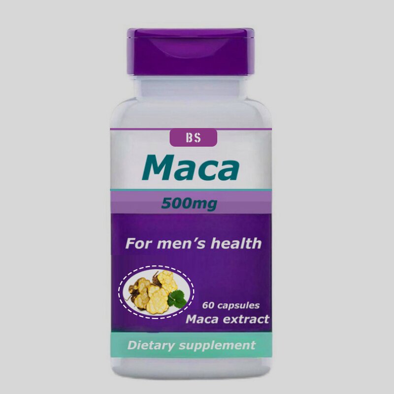 Black Maca Root Supplement Capsules Manufacturer - OEM Complex Formula for Adults