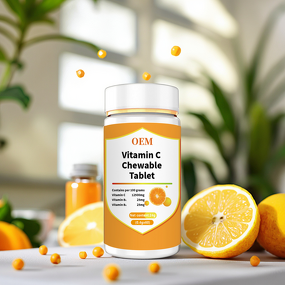 Vitamin C Chewable Tablets Manufacturer - OEM Orange Flavor for Adults, Immunity Support
