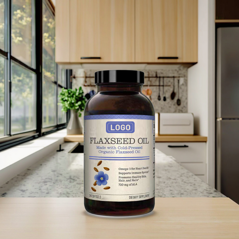 Flaxseed Oil Softgel Manufacturer - Custom Vegan Omega 3 6 9 Blend