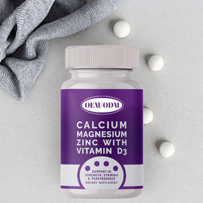 Calcium Magnesium Zinc Vitamin D3 Chewable Tablets Manufacturer - OEM Multivitamin for Adults, 90 Servings