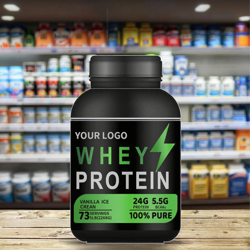 Whey Protein Powder Manufacturer - OEM Custom Gold Standard 80 Bulk Isolate Concentrate for Fitness