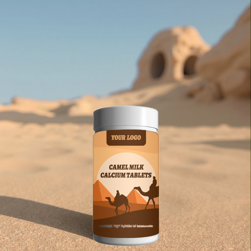 Camel Milk Calcium Chewable Tablets Manufacturer - OEM Production for Adults Bone Density Health