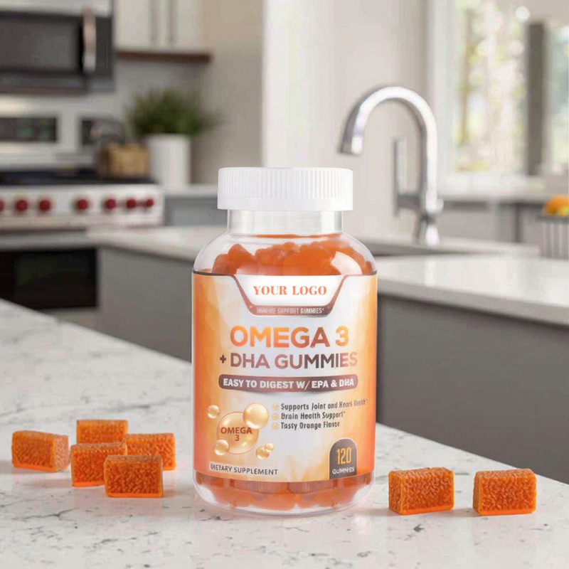 Omega3 Gummies Manufacturer - OEM Vitamins Product