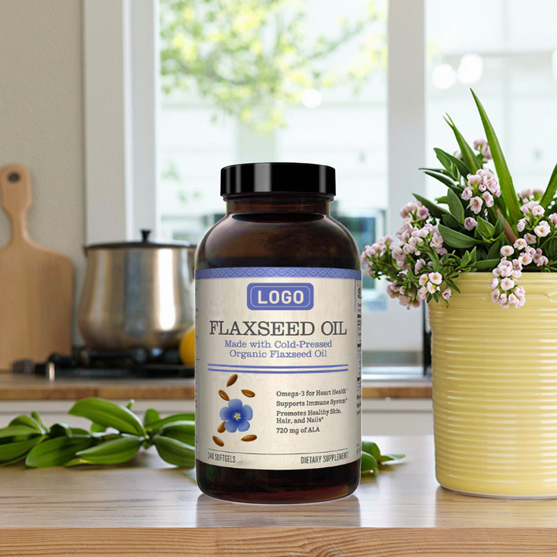 Flaxseed Oil Softgel Manufacturer - Custom Vegan Omega 3 6 9 Blend